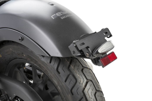 Afbeeldingen van Kentekenplaathouder zwart Puig Honda CMX500 Rebel '20-