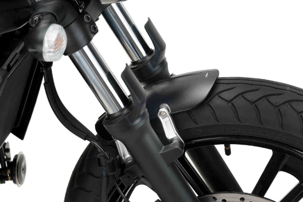 Afbeeldingen van Voorspatbord kort van Puig voor Kawasaki Vulcan S / Cafe