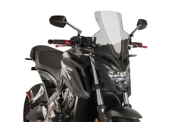 Afbeeldingen van Vervangingsruit Puig naked bike Honda CB650F '14--licht getint