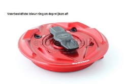Afbeeldingen van Tankdop met snelsluiter van Evotech voor diverse Aprilia / Ducati / KTM / MV Agusta -titanium/zilver