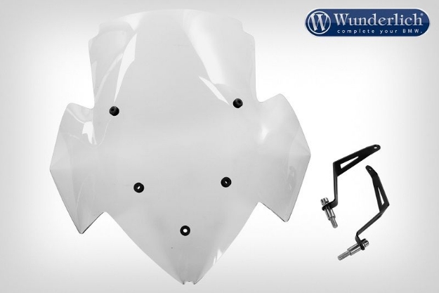 Afbeeldingen van Windscreen Â»MARATHONÂ« high BMW S1000R '14-- clear Wunderlich