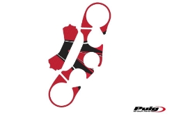 Afbeeldingen van Kroonplaatcover model Radikal voor Ducati Multistrada 1200/S '10-'14