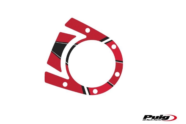 Afbeeldingen van Kroonplaatcover model Radikal voor Ducati Diavel '11-