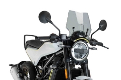 Afbeeldingen van Vervangingsruit naked bike Puig Husqvarna Svartpilen/Vitpilen 401 '17-'23 --licht getint