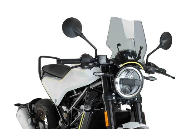 Afbeeldingen van Vervangingsruit naked bike Puig Husqvarna Svartpilen/Vitpilen 401 '17-'23 --licht getint