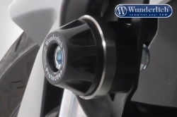 Afbeeldingen van Crash pads for the crash bars BMW S1000XR - titanium Wunderlich