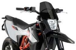 Afbeeldingen van Vervangingsruit naked bike Sport Puig KTM 690 Enduro R '19- -donker getint