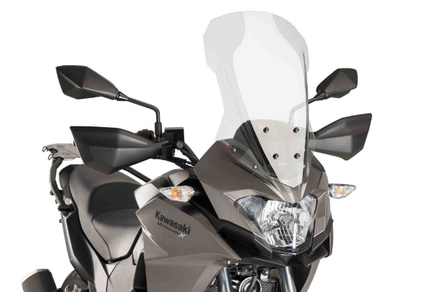 Afbeeldingen van Vervangingsruit touring Puig Kawasaki VERSYS X-300 '17- -transparant