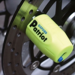 Afbeeldingen van Slot voor remschijf model Patriot Oxford - Ultra strong disc lock (ART 4*)
