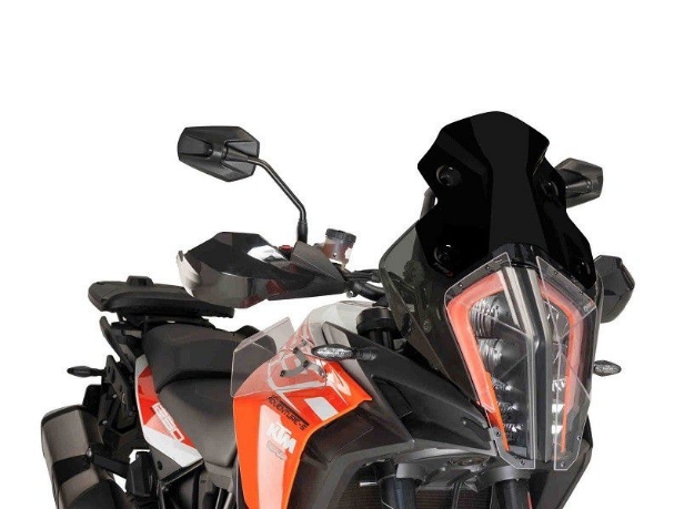 Afbeeldingen van Vervangingsruit Puig jetstream KTM 1290 Adventure R-S '17-'20-zwart