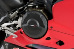 Afbeeldingen van Engine cover set 2-delig Puig Ducati Panigale 1199 / 1299