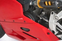 Afbeeldingen van Engine cover set 2-delig Puig Ducati Panigale 1199 / 1299
