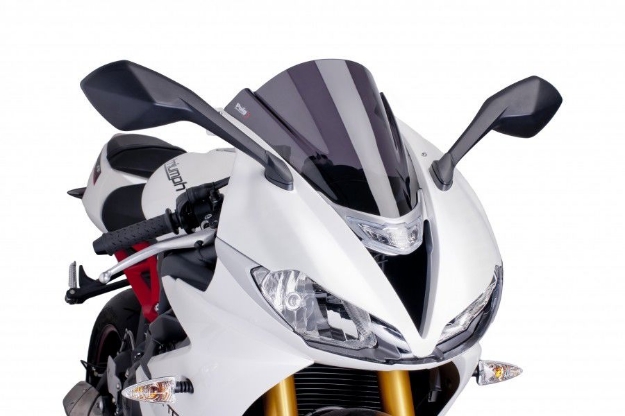 Afbeeldingen van Vervangingsruit Puig Jetstream Triumph Daytona 675/ R '13-17 donker getint