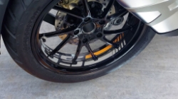 Afbeeldingen van Velglint Puig met logo diverse BMW R1200/1250GS modellen goud