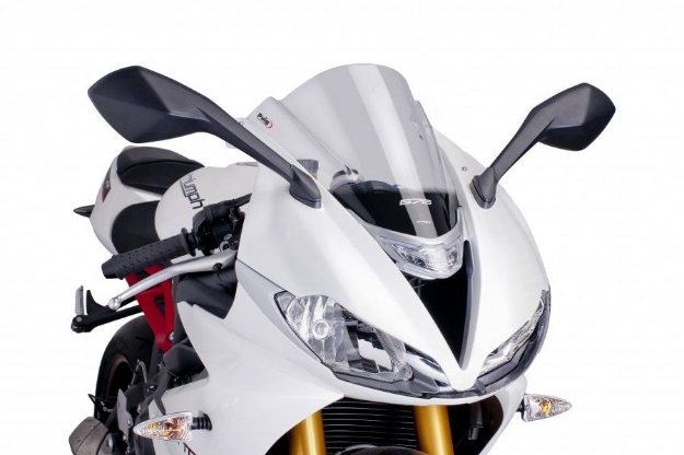 Afbeeldingen van Vervangingsruit Puig Jetstream Triumph Daytona 675/ R '13-17 transparant