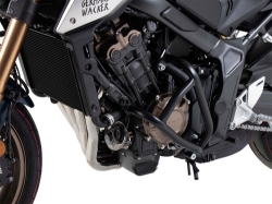 Afbeeldingen van Valbeugel model ''Solid'' zwart Hepco&Becker Honda CB650R '21-23