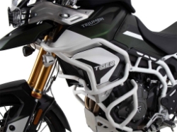 Afbeeldingen van Valbeugel boven SOLID (tank guard) wit Hepco&Becker Triumph Tiger 850 Sport '21-