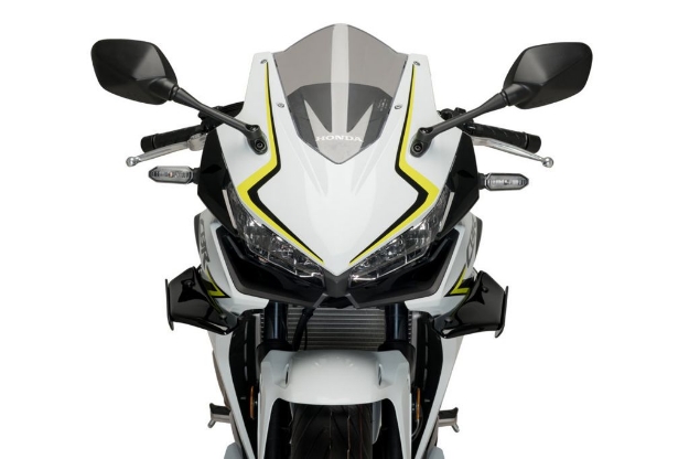 Afbeeldingen van Side Spoiler Downforce Sport Puig voor de Honda CBR500R '19-