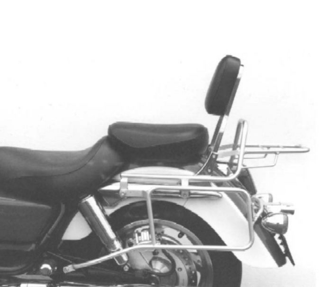 Afbeeldingen van Kofferrek chroom Hepco&Becker Honda F6C CUSTOM
