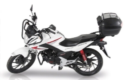 Afbeeldingen van Topdrager zwart Alurack Hepco&Becker Honda CB125F '15-20