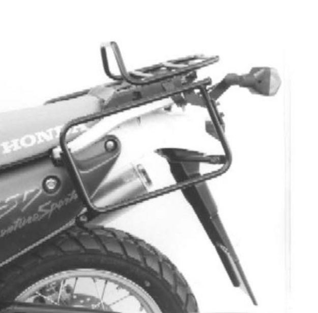 Afbeeldingen van Kofferrek zwart Hepco&Becker Honda XRV750 '93-'03