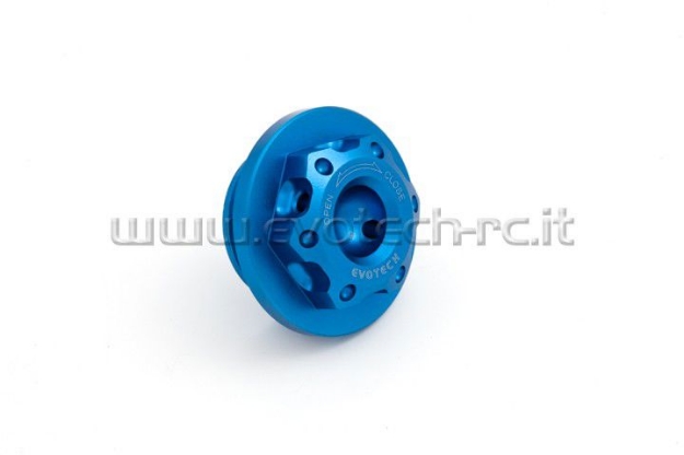 Afbeeldingen van Olievuldop Evotech Kawasaki diverse modellen (M30x1,5)-Blauw