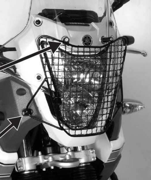 Afbeeldingen van Headlightcover Hepco&Becker Yamaha XT660Z Tenere '08-'16
