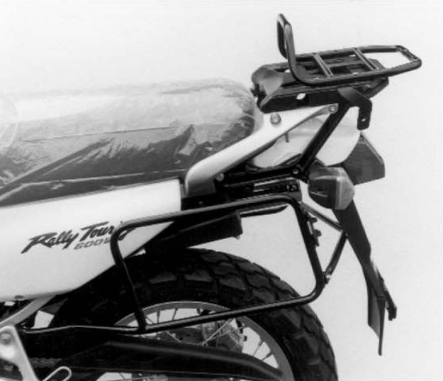 Afbeeldingen van Kofferrek zwart Hepco&Becker Honda XL600V '87-'99