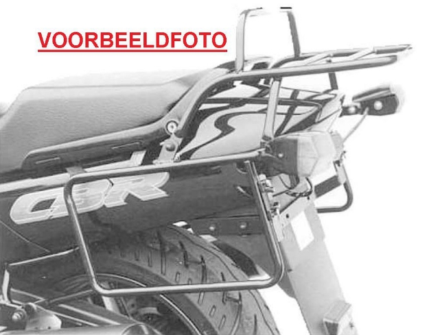 Afbeeldingen van Kofferrek zwart Hepco & Becker Honda CBR1000F '87-'88