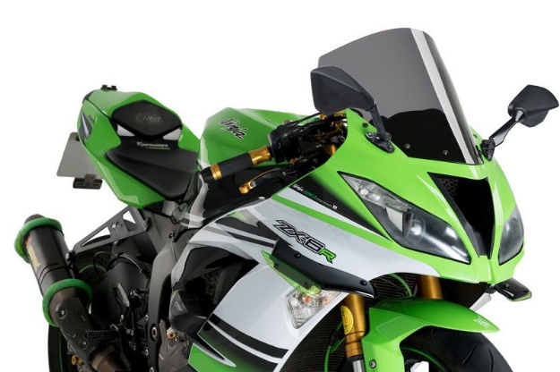 Afbeeldingen van Vervangingsruit jetstream Puig Kawasaki ZX6-R 636 '13-'16/'19- -licht getint