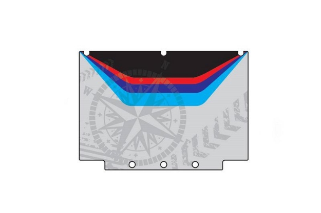Afbeeldingen van Sticker voor BMW zijkoffer model ADVENTURE NAVIGATOR K25 div BMW modellen Puig