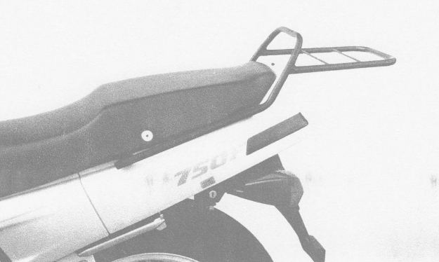 Afbeeldingen van Topdrager zwart Hepco & Becker Honda VFR750F '88-'89