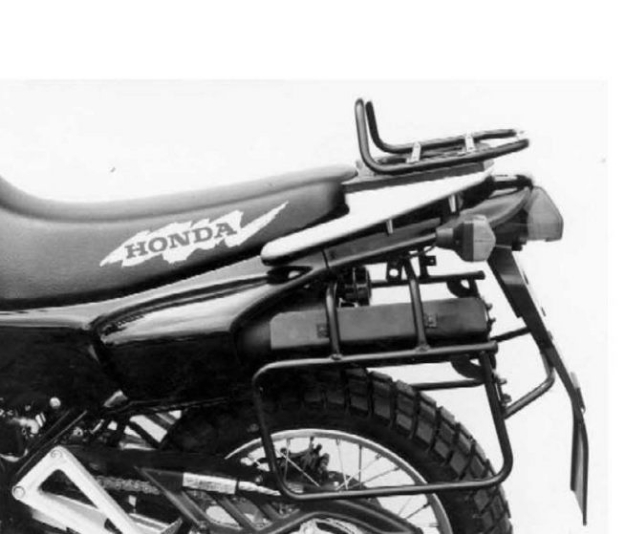 Afbeeldingen van Topdrager zwart Hepco & Becker Honda NX650 '92-'94