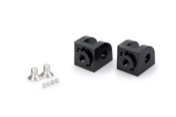 Afbeeldingen van VARIO voetsteunadapters voorzijde van Puig voor diverse Honda modellen