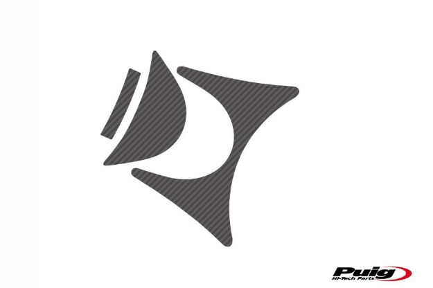 Afbeeldingen van Kroonplaatcover model X-TREME Puig voor Kawasaki Z1000 '10-'13