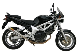 Afbeeldingen van MIVV X-cone RVS demper Suzuki SV650N/S '99-'02