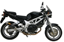 Afbeeldingen van MIVV GP steel black demper Suzuki SV650N/S '99-'02