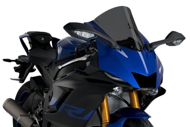 Afbeeldingen van Vervangingsruit Puig R-Racer Yamaha YZF-R6 '17- / YZF-R7 '22- donker getint