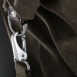 Afbeeldingen van Heritage zijtassenset Khaki 40L - Waxed Cotton Luggage Oxford UVK