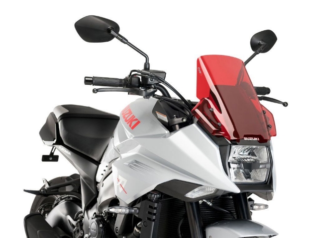Afbeeldingen van Vervangingsruit touring rood Puig Suzuki Katana 1000 '19-