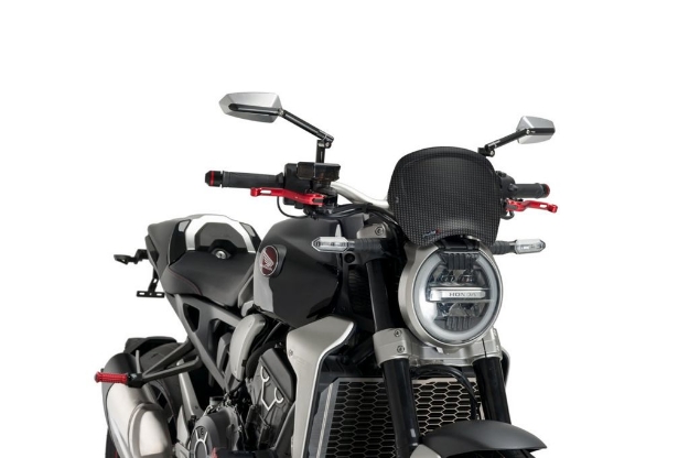 Afbeeldingen van Frontal Plate carbon look Honda CB1000R Neo Sports Cafe '18-