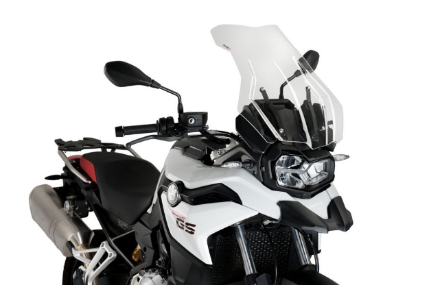 Afbeeldingen van Vervangingsruit touring plus Puig BMW F750GS/F800GS/F850GS/F850GS Adventure- -transparant