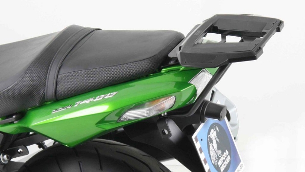 Afbeeldingen van Topdrager zwart Alurack Hepco&Becker Kawasaki ZZR1400 '12-