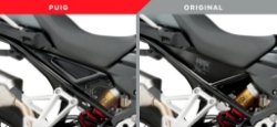 Afbeeldingen van Side cover panel rear spoiler links Puig BMW F750GS '18- mat zwart