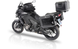Afbeeldingen van Topdrager zwart Alurack Hepco&Becker Kawasaki Versys 1000 '15-18