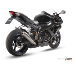 Afbeeldingen van MIVV Ghibli RVS demper Suzuki GSX-R600-750 '08-'10