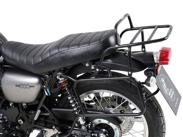 Afbeeldingen van Kofferrek zwart Hepco&Becker Kawasaki W800 Street/Cafe '19-