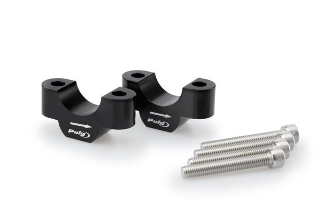 Afbeeldingen van Stuurverhogers 20mm zwart Puig BMW R1200GS / R1250GS / Adventure