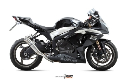 Afbeeldingen van MIVV Ghibli RVS demper Suzuki GSX-R1000 '09-'11 (MET kat vervanger)