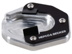 Afbeeldingen van Zijstandaard vergroter Hepco&Becker Triumph Tiger 850 / div. 900 (VERGELIJK VORM!)